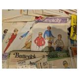 Assorted Vintage Sewing Patterns Lot - Simplicity, Butterick & McCall