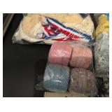 Assorted Crochet Thread, Lace & Ribbon Spools - Doilies & Trim Craft