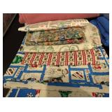 Assorted Quilt Fabrics & Textiles - Plaid, Floral, Holiday Prints & Solids