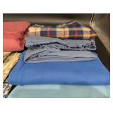 Assorted Quilt Fabrics & Textiles - Plaid, Floral, Holiday Prints & Solids