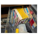 Assorted Sewing Notions & Craft Supplies - Zippers, Thread, Ribbon, Buttons & Patterns