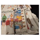Vintage Sewing Patterns Lot - Simplicity, Kwik Sew, Butterick & McCall