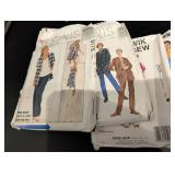 Kwik-Sew & Simplicity Sewing Pattern Lot - Assorted Vintage Patterns