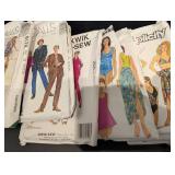 Kwik-Sew & Simplicity Sewing Pattern Lot - Assorted Vintage Patterns