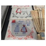 Vintage Sewing Patterns Lot - Simplicity, Sew-Easy, Hollywood Pattern Co., and Doering Designs