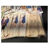 Simplicity & Butterick Sewing Pattern Assortment - Vintage Ladies