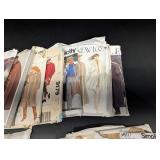 Vogue, Butterick & Simplicity Sewing Pattern Lot - Assorted Vintage Dress Patterns