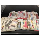 Vintage Sewing Patterns Lot - Simplicity, Butterick & McCall