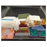 Assorted Quilt Fabrics - Mixed Prints & Textiles