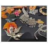 Assorted Vintage Costume Jewelry & Accessories - The Scarf Clip Included