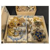 Assorted Vintage Costume Jewelry & Accessories - The Scarf Clip Included
