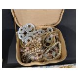 Assorted Vintage Costume Jewelry & Accessories - The Scarf Clip Included