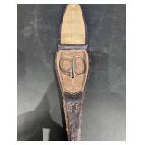 Vintage German Made Pocket Scissors in Leather Case