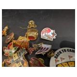Minnesota Gophers Pins & Patches Assorted Lot - Alumni Logos & Bowl Badges