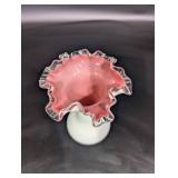 Fenton Ruffled Edge Vase