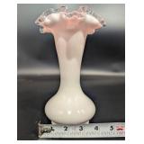 Fenton Ruffled Edge Vase