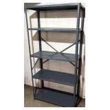LL - Heavy-Duty 4-Shelf Steel Shelving Unit