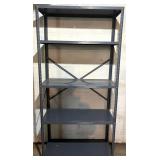 LL - Heavy-Duty 4-Shelf Steel Shelving Unit