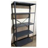 LL - Heavy-Duty 4-Shelf Steel Shelving Unit