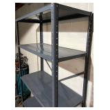 LL - Heavy-Duty 4-Shelf Steel Shelving Unit