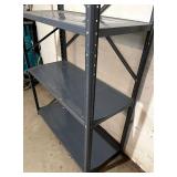 LL - Heavy-Duty 4-Shelf Steel Shelving Unit
