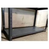 LL - Heavy-Duty 4-Shelf Steel Shelving Unit
