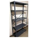 LL - Industrial 5-Shelf Metal Shelving Unit
