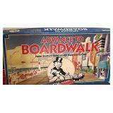 LL - UNO Wild Tiles, Monopoly Playmaster, The VCR Quarterback Game and Advance to Boardwalk (Lot of 4)