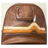 Basement - Vintage Galaxie 300 Bowling Ball with Leather Case