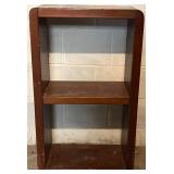 LL - Solid Wood Shelf Unit - Open Two-Level Display