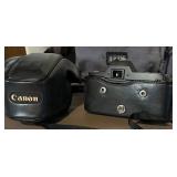LL - Canon T70 35mm SLR Film Camera with FD 50mm f/1.8 Lens & Kata Bag