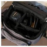 LL - Canon T70 35mm SLR Film Camera with FD 50mm f/1.8 Lens & Kata Bag