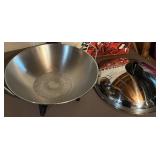 LL - Berware Stainless Steel Electric Wok with Aluminum-Clad Bottom