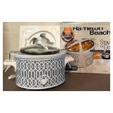LL - Hamilton Beach Stay or Go 4 Qt Slow Cooker with Clip-Tight Sealed Lid
