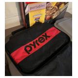 LL - Pyrex Portables 4-Piece Glass Bakeware Set with Lids