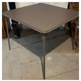 LL - Circle & Square Folding Tables with 5 Folding Chairs (Lot of 7)