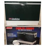LL - Igloo Playmate Cooler & Coleman Steel-Belted Cooler (Two Coolers)