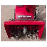 G - Honda HSS724AAWD Hydrostatic Snow Thrower - Excellent Condition