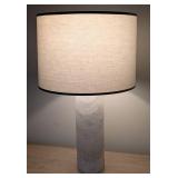 UL - Pair of Robert Abbey Marble Table Lamps