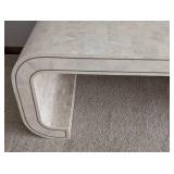 DR - Alexvale Vintage Faux Travertine Coffee Table