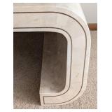 DR - Alexvale Vintage Faux Travertine Coffee Table