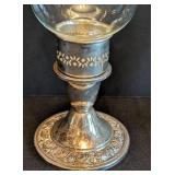 K - Vintage Weighted Sterling Silver Candle Holders