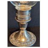 K - Vintage Weighted Sterling Silver Candle Holders