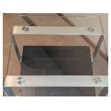 LR - Glass Top Side Table