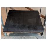 LR - Glass Top Side Table