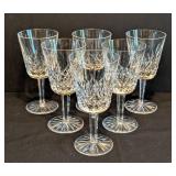 K - Waterford Lismore Crystal Wine Goblets