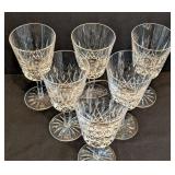K - Waterford Lismore Crystal Wine Goblets