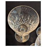 K - Waterford Lismore Crystal Wine Goblets