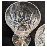 K - Waterford Lismore Crystal Cordial Glasses (Set of 3)