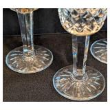K - Waterford Lismore Crystal Cordial Glasses (Set of 3)